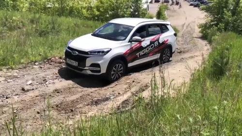 国产奇瑞越野车爬坡视频,极限爬坡挑战见证卓越性能